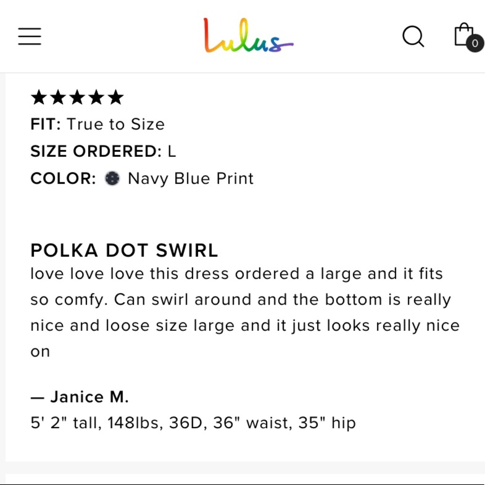 Lulu’s Navy Square Polka Dot Off Shoulder Dress - Picture 9 of 13